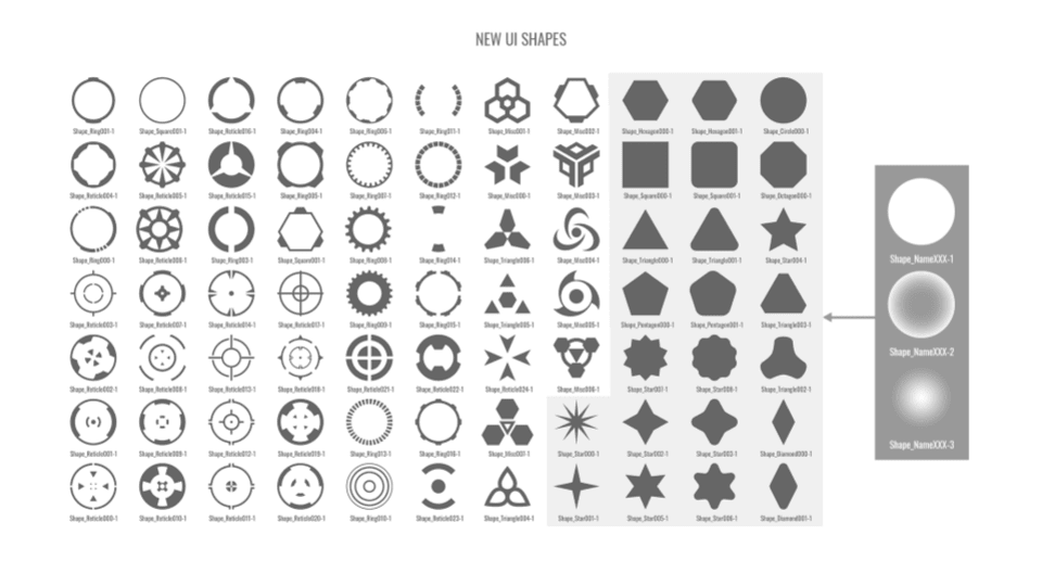 UI Reticles