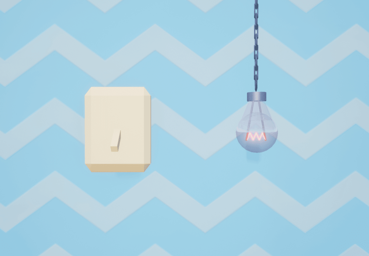 Light Switch And Bulb